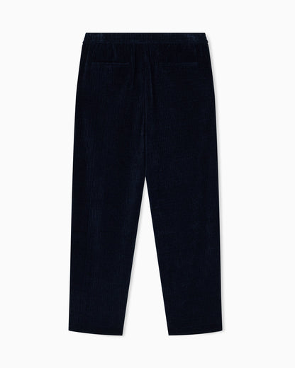 Signature Capsule Collection ribbed chenille trousers
