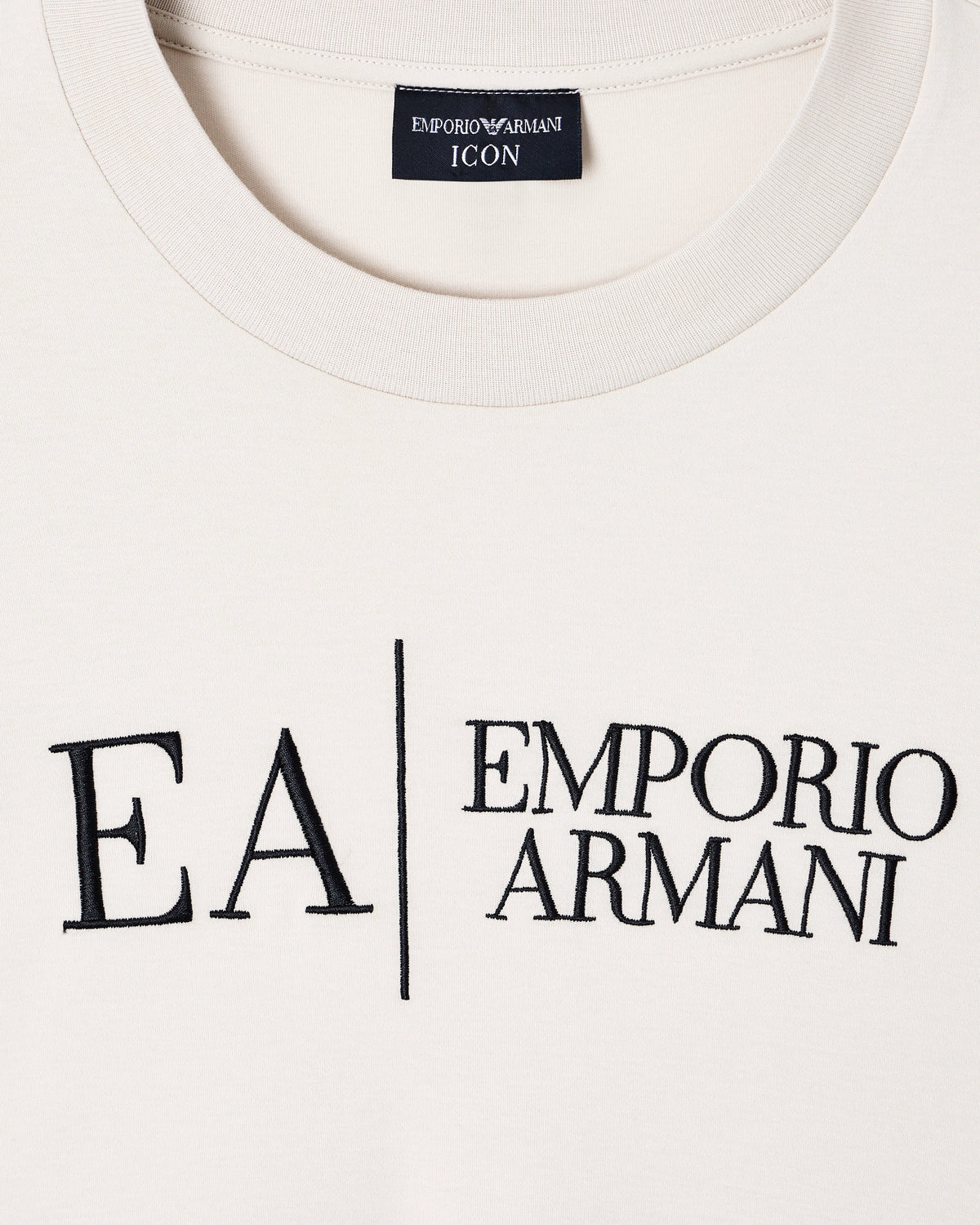 Jersey t-shirt in interlock cotton with logo Capsule Icon