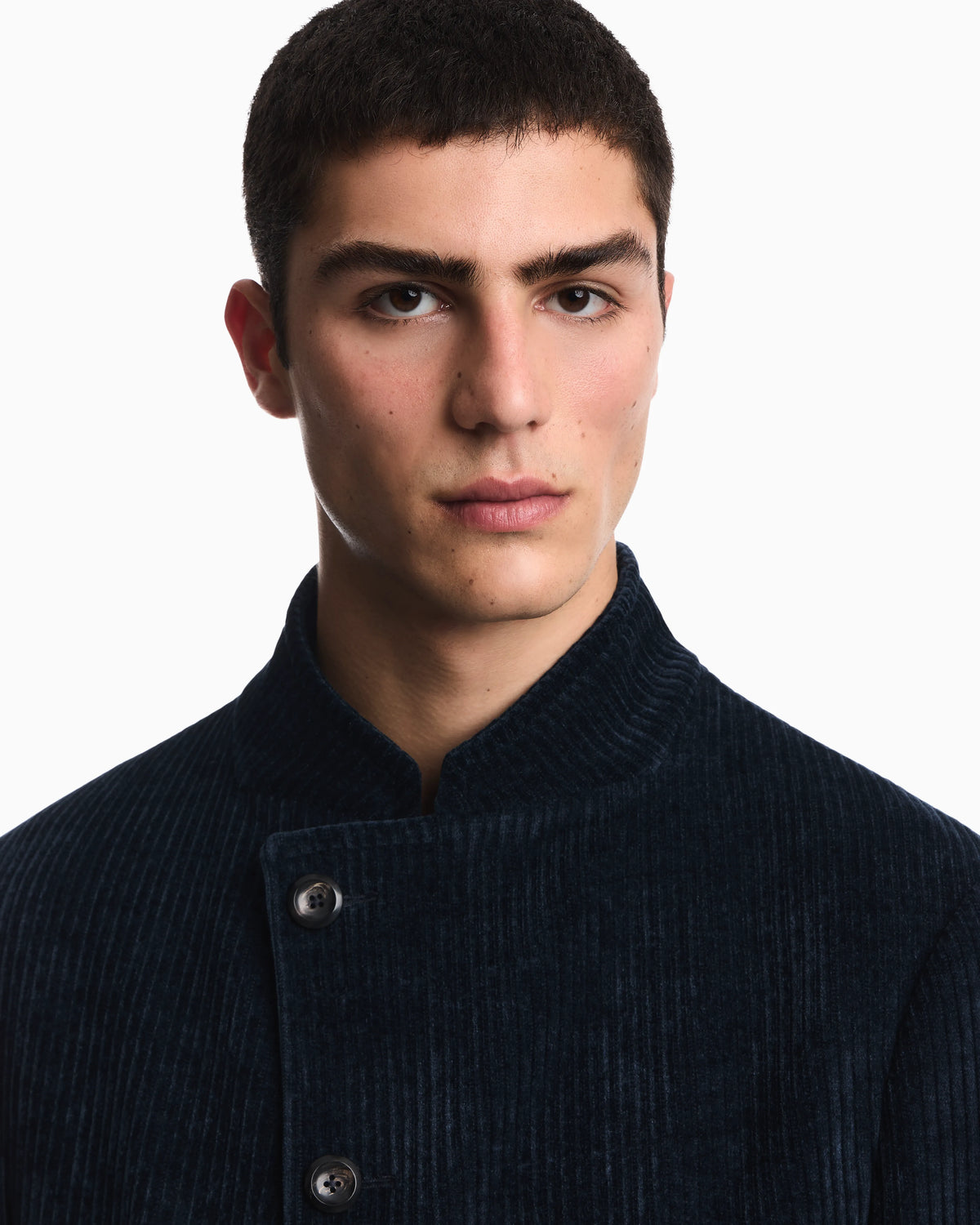 Signature Capsule Collection ribbed chenille jacket