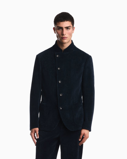 Signature Capsule Collection ribbed chenille jacket