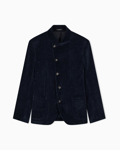 Signature Capsule Collection ribbed chenille jacket