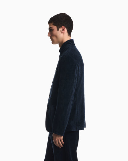 Signature Capsule Collection ribbed chenille jacket