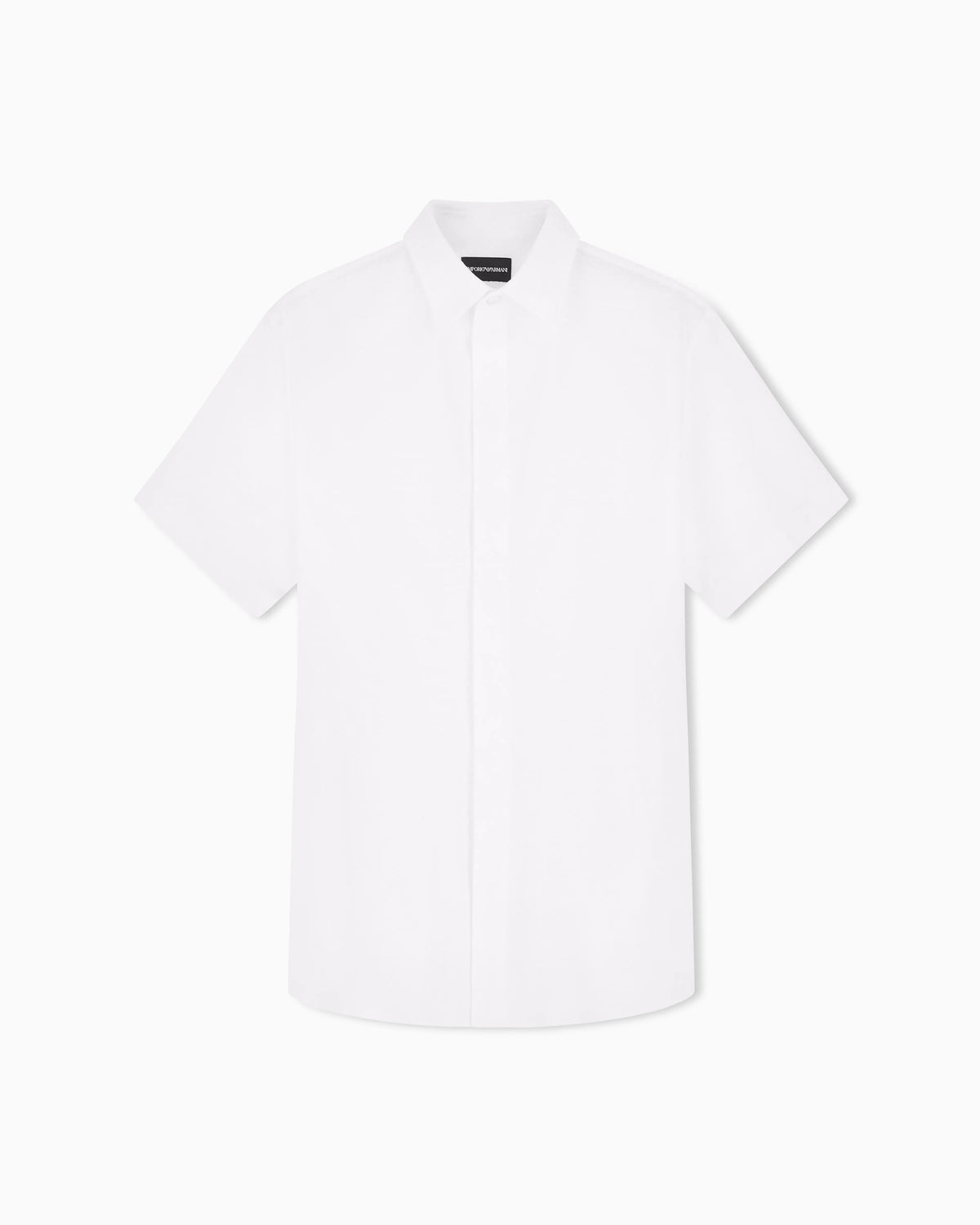 Short-sleeved, garment-dyed jersey shirt