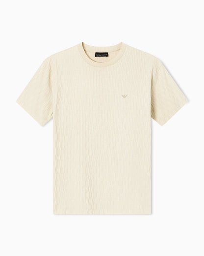 Jacquard jersey jumper