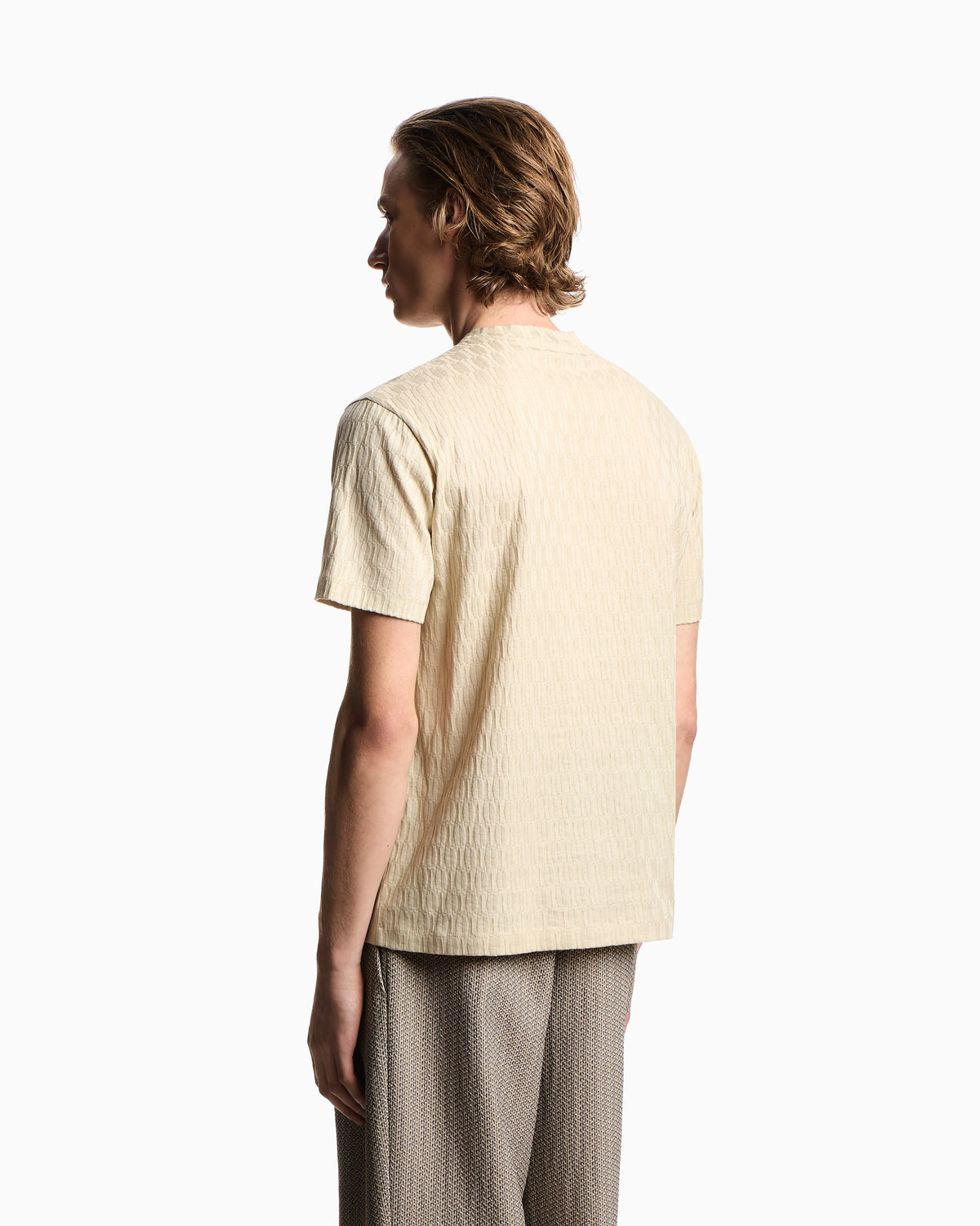 Jacquard jersey jumper