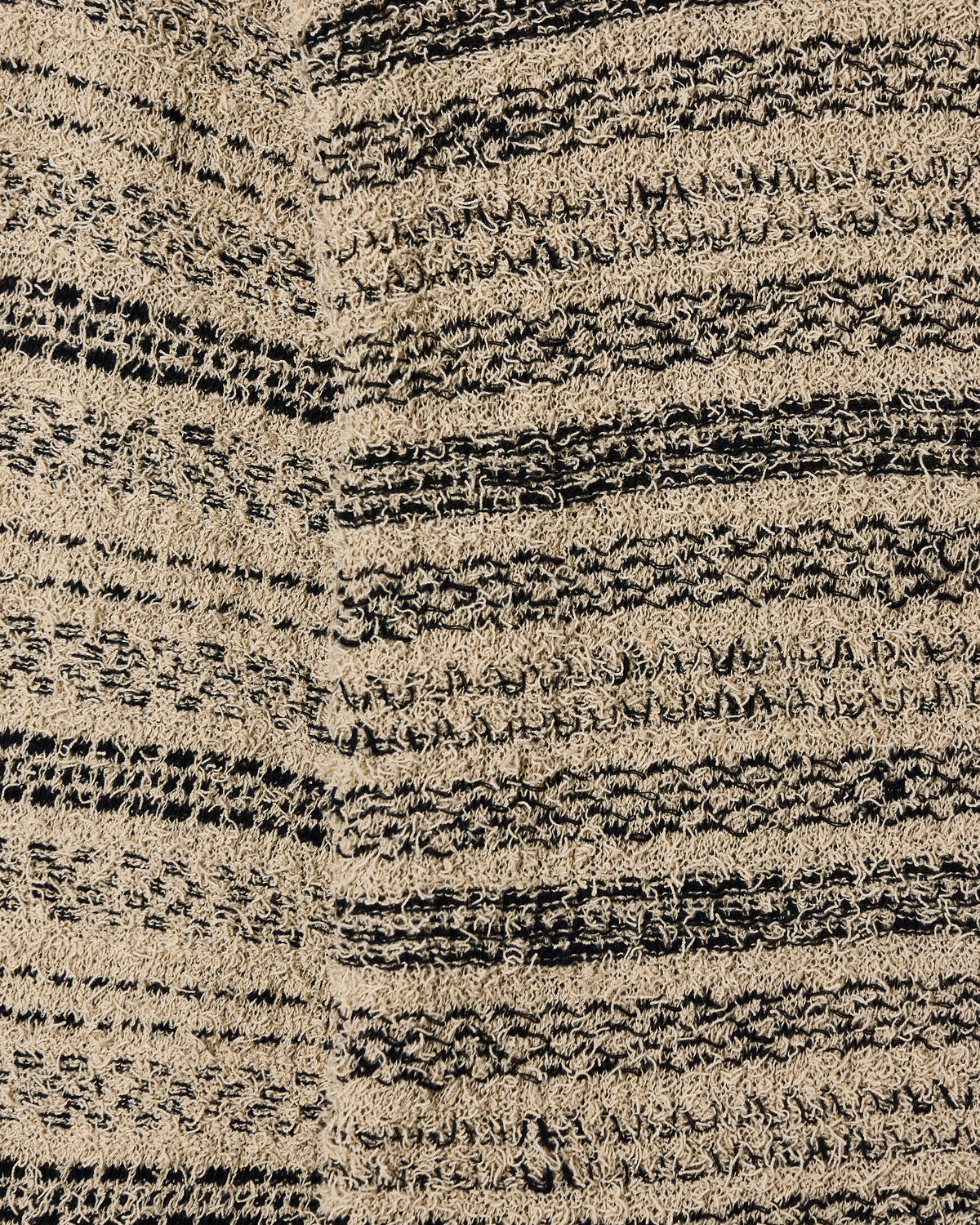 Jacquard motif loose knit jumper