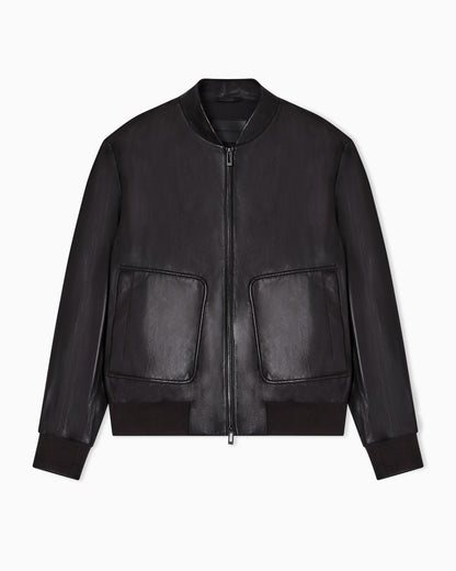 Plonge nappa-leather blouson