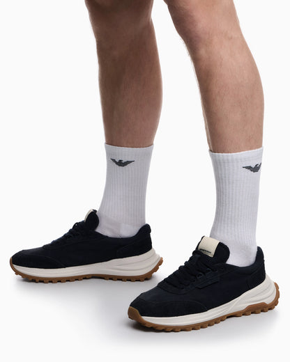 Eagle Club capsule collection suede sneakers