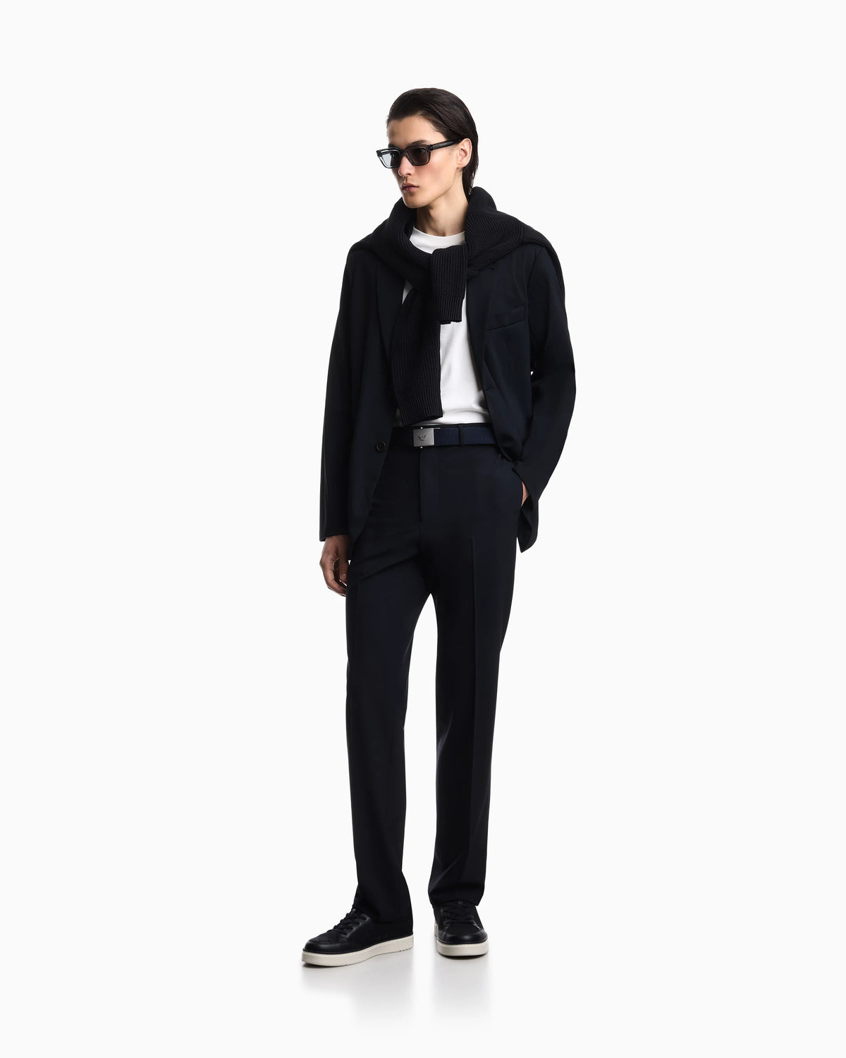 Stretch-nylon blazer