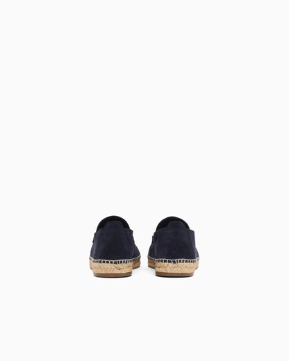 Velour suede espadrilles