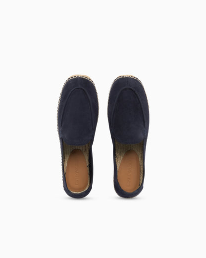 Velour suede espadrilles