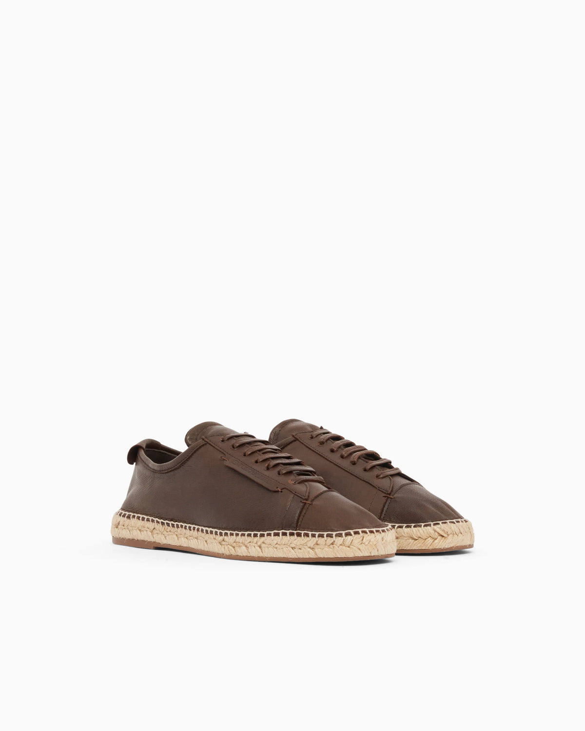 Icon supple nappa-leather lace-up espadrilles