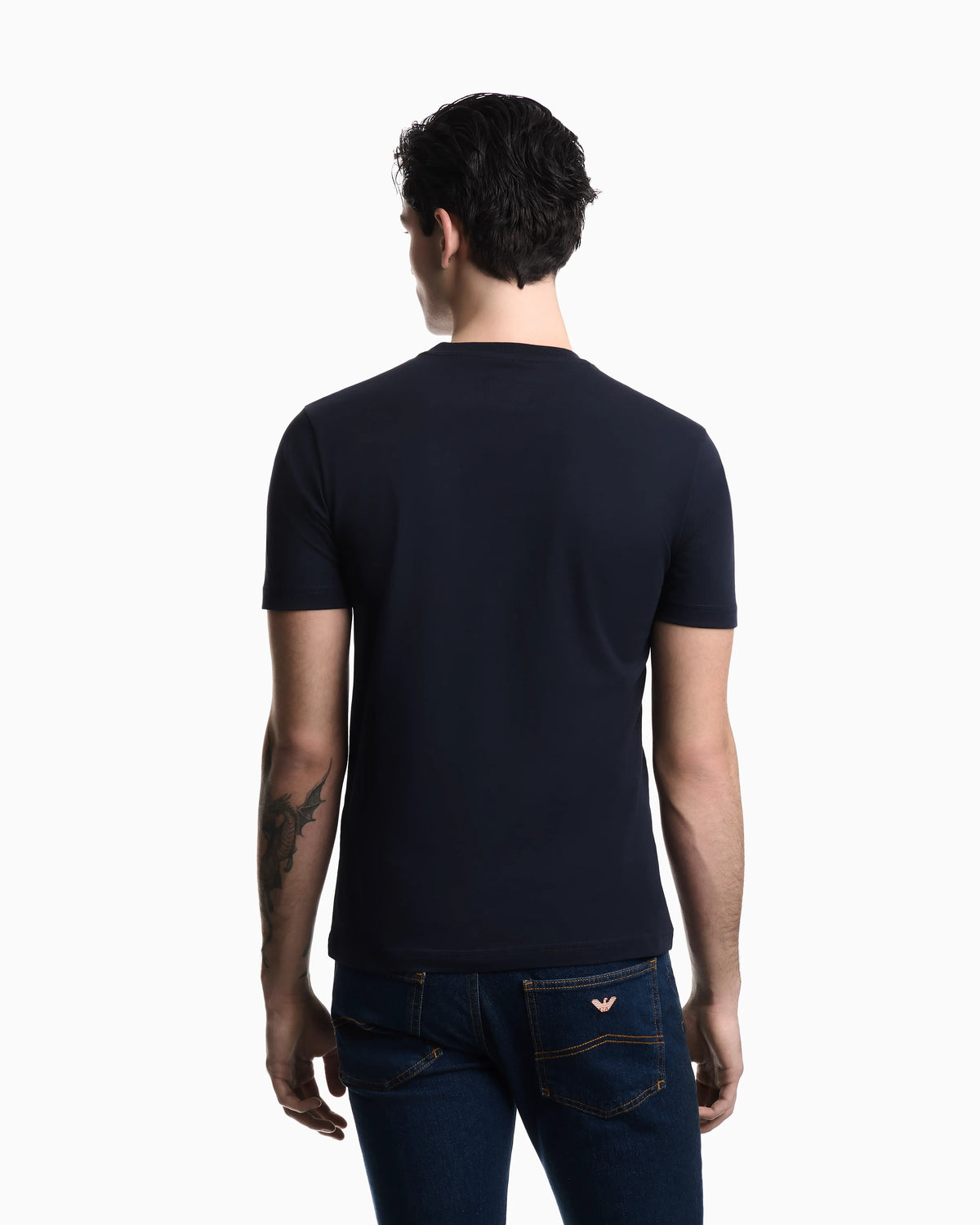 Armani Jeans jersey T-shirt with print