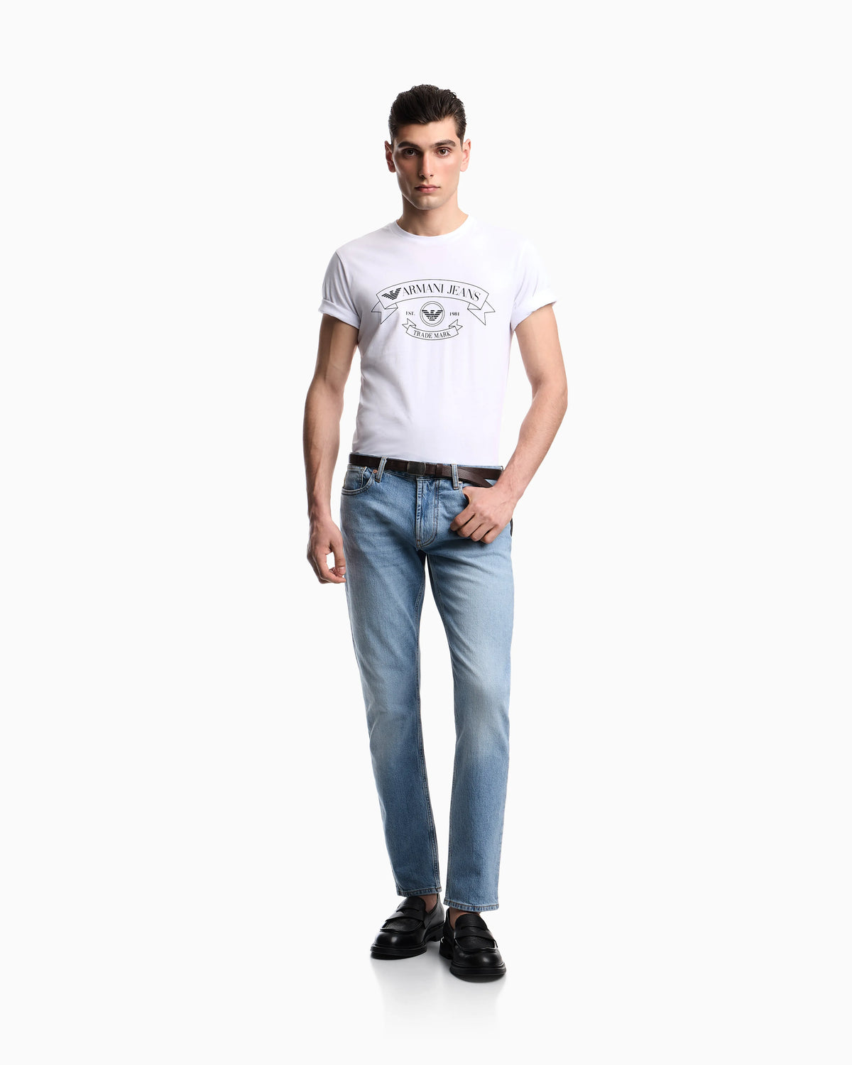 Armani Jeans J06 slim fit denim jeans