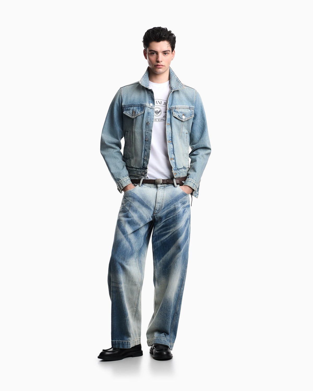 Armani Jeans J90 loose-fit denim jeans