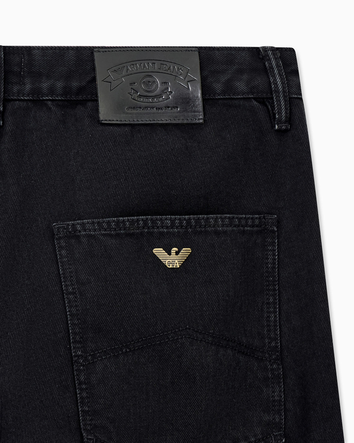 Wide-leg five-pocket jeans in light enzyme wash denim