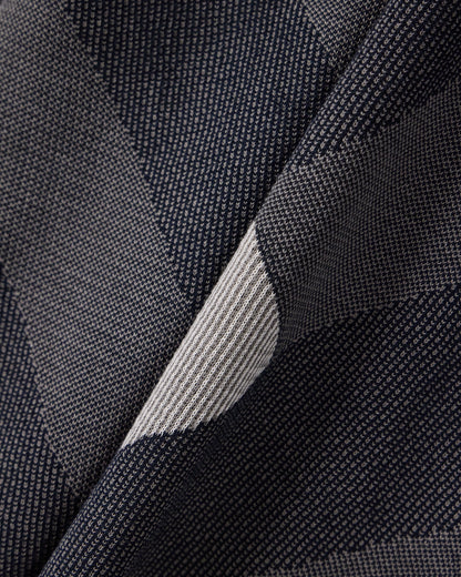 Diagonal jacquard pattern sweater Signature Capsule