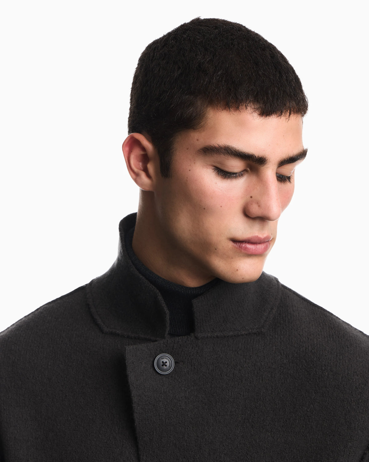Signature Capsule Collection boiled wool jacket