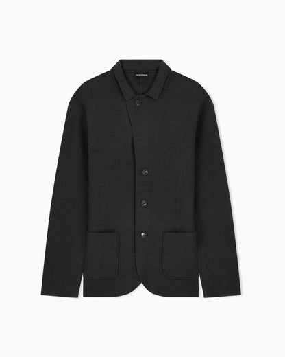 Signature Capsule Collection boiled wool jacket