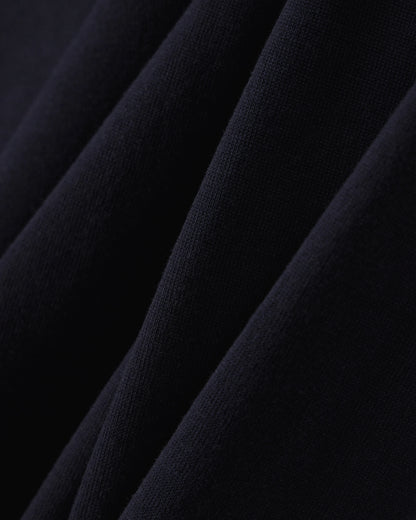 Lyocell blend sweater with inlay details