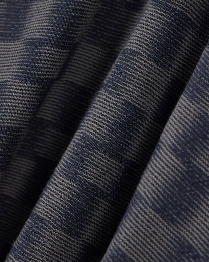 Pattern-knit virgin wool jumper Signature Capsule
