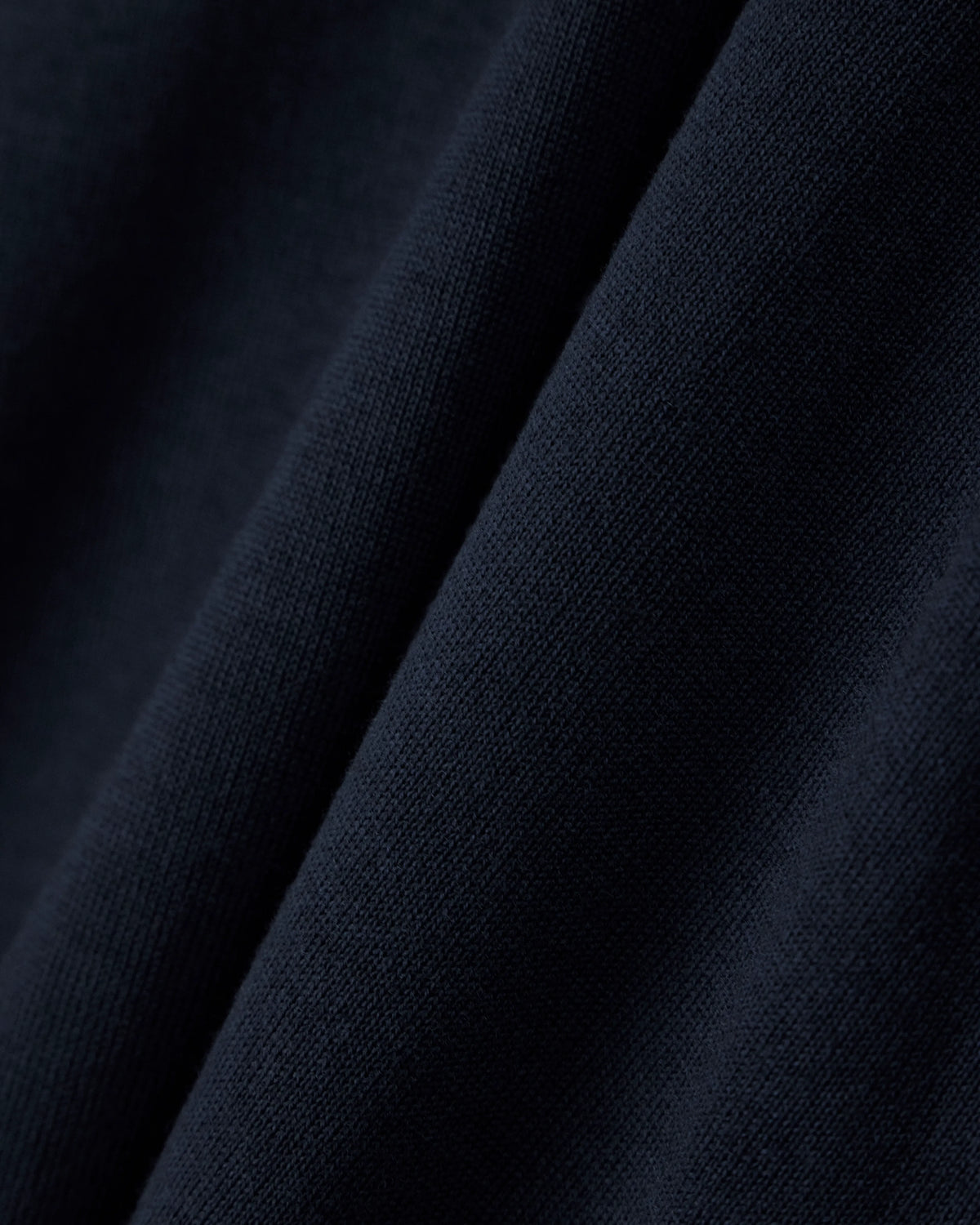 Shaved virgin wool polo neck sweater