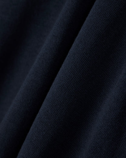 Shaved virgin wool polo neck sweater