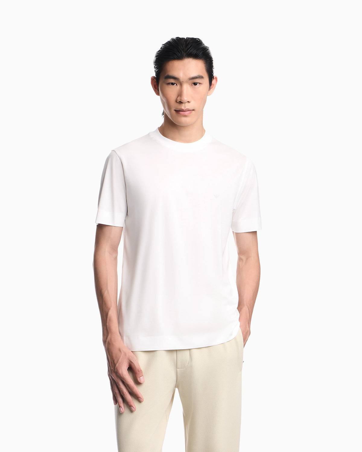 Travel Essential lyocell blend jersey T-shirt