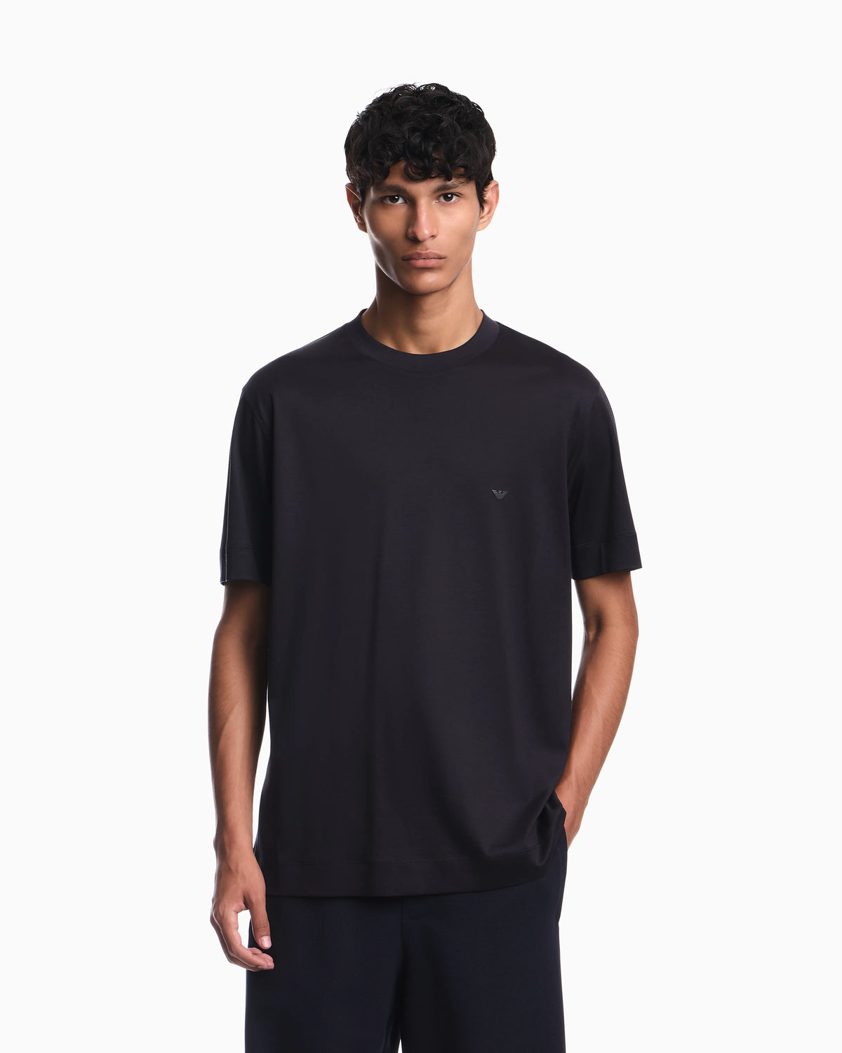 Travel Essential lyocell blend jersey T-shirt