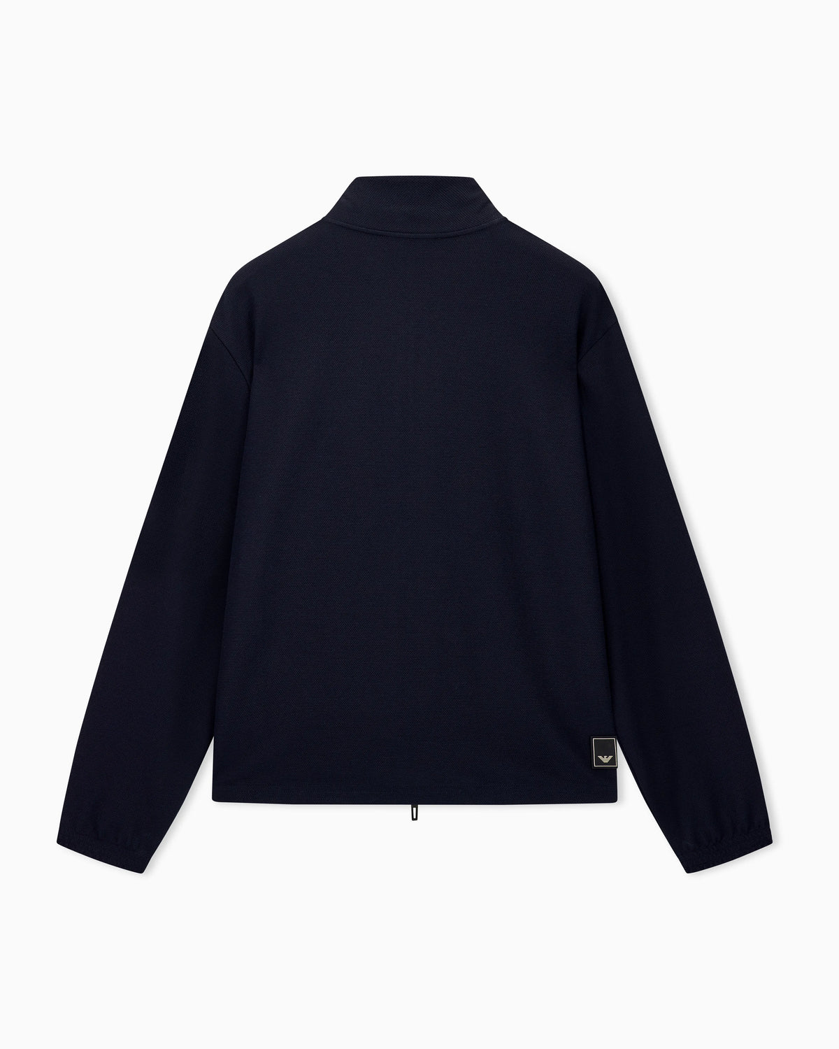 Full-zip sweatshirt in piqué jersey Travel Essential