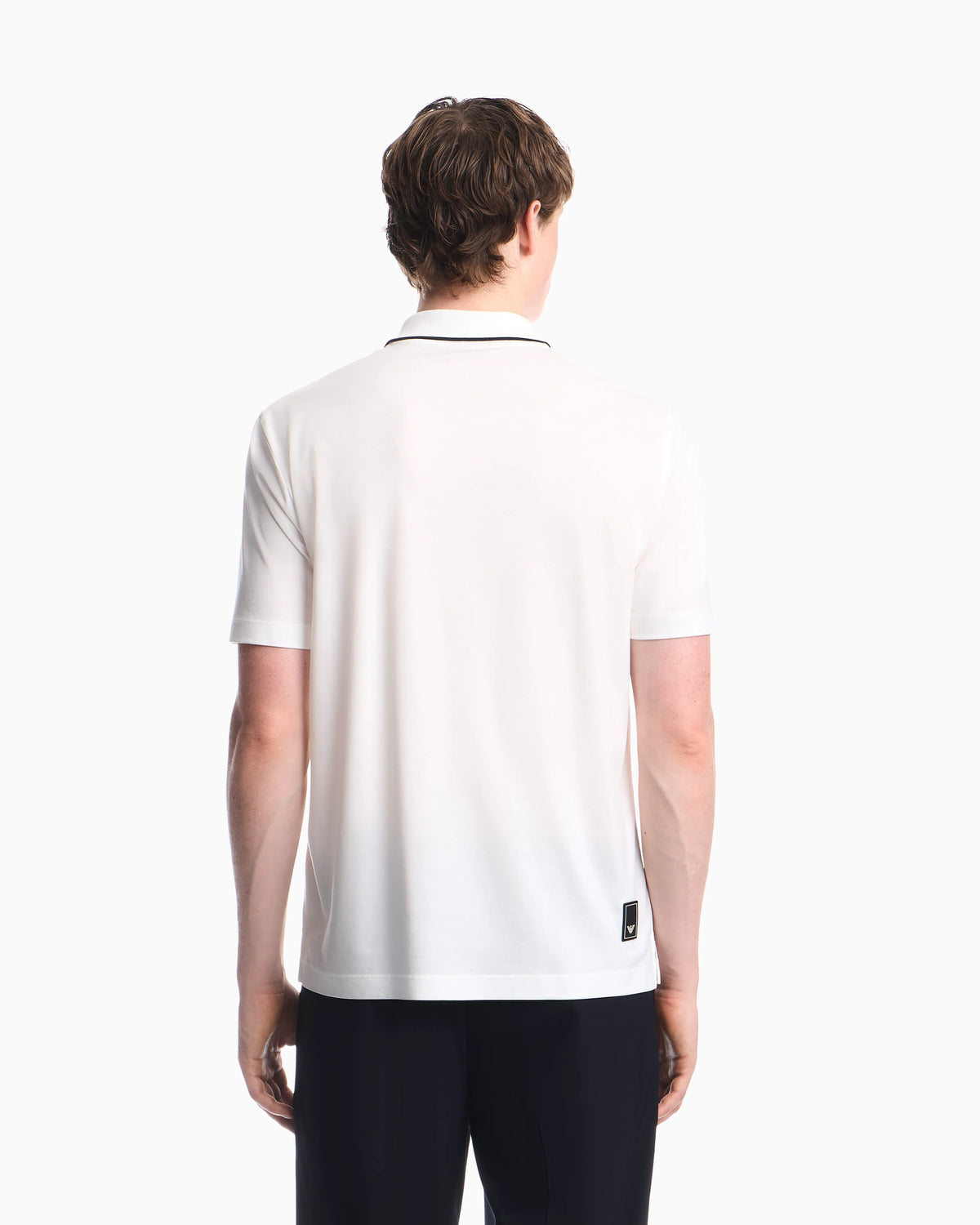 Travel Essential lyocell blend jersey polo