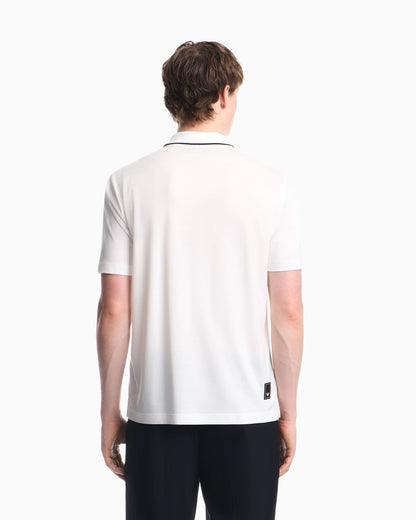 Travel Essential lyocell blend jersey polo