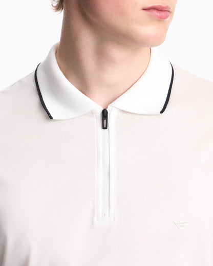 Travel Essential lyocell blend jersey polo