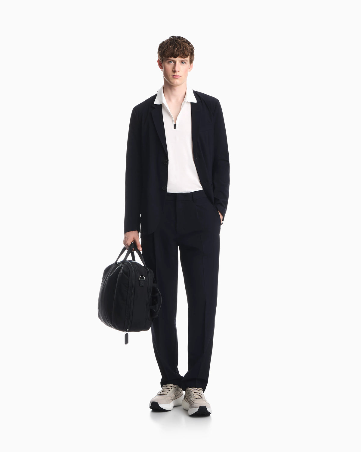 Travel Essential lyocell blend jersey polo