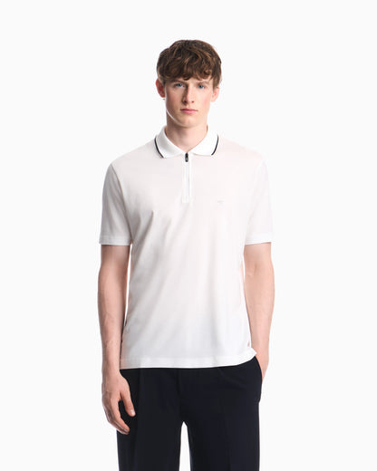 Travel Essential lyocell blend jersey polo