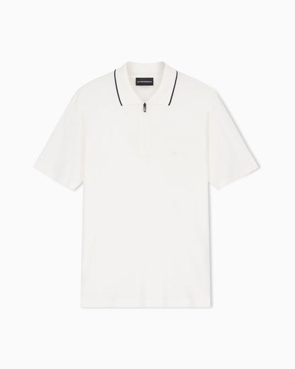 Travel Essential lyocell blend jersey polo