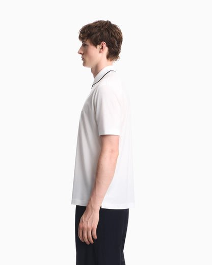 Travel Essential lyocell blend jersey polo