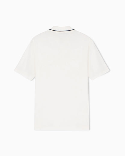 Travel Essential lyocell blend jersey polo