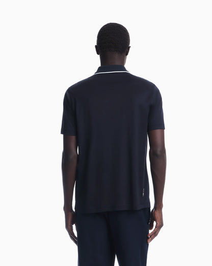 Travel Essential lyocell blend jersey polo