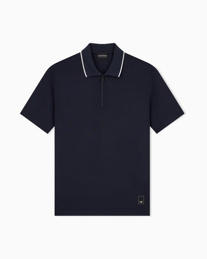 Travel Essential lyocell blend jersey polo