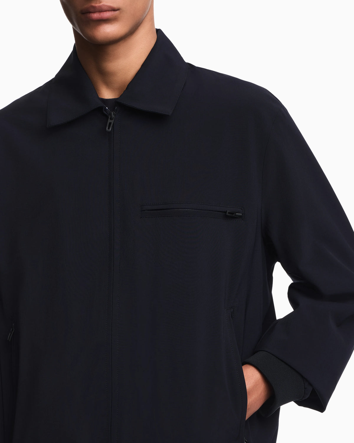 Nylon twill Travel Essential jacket