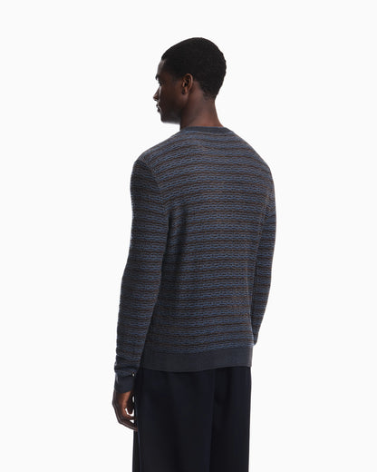 Signature Capsule Collection jacquard virgin-wool jumper