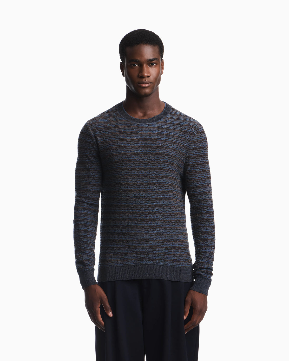 Signature Capsule Collection jacquard virgin-wool jumper