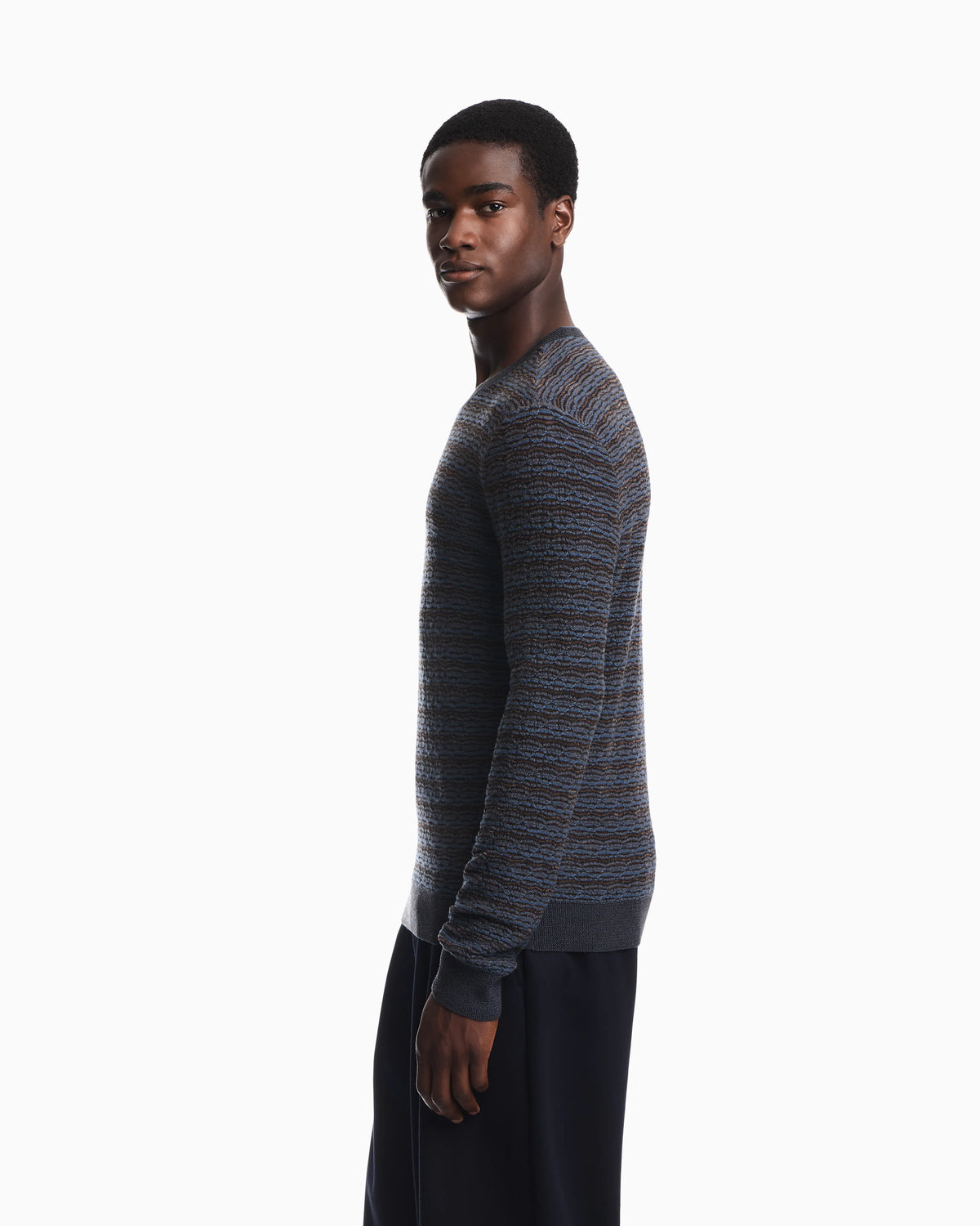 Signature Capsule Collection jacquard virgin-wool jumper