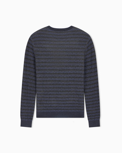 Signature Capsule Collection jacquard virgin-wool jumper