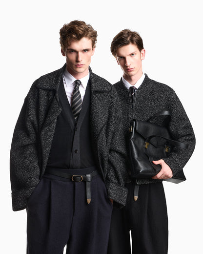 Blouson in mélange wool blend Signature Capsule