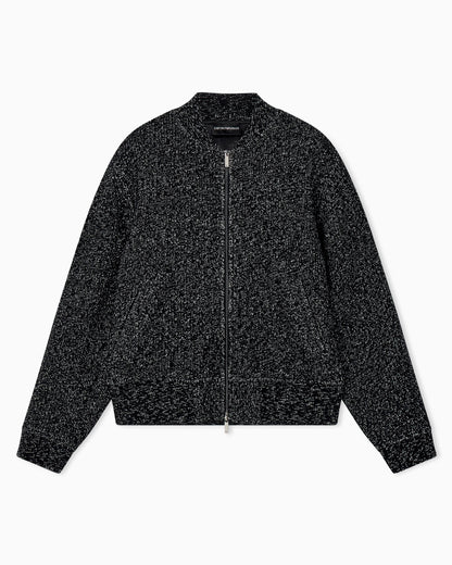 Blouson in mélange wool blend Signature Capsule