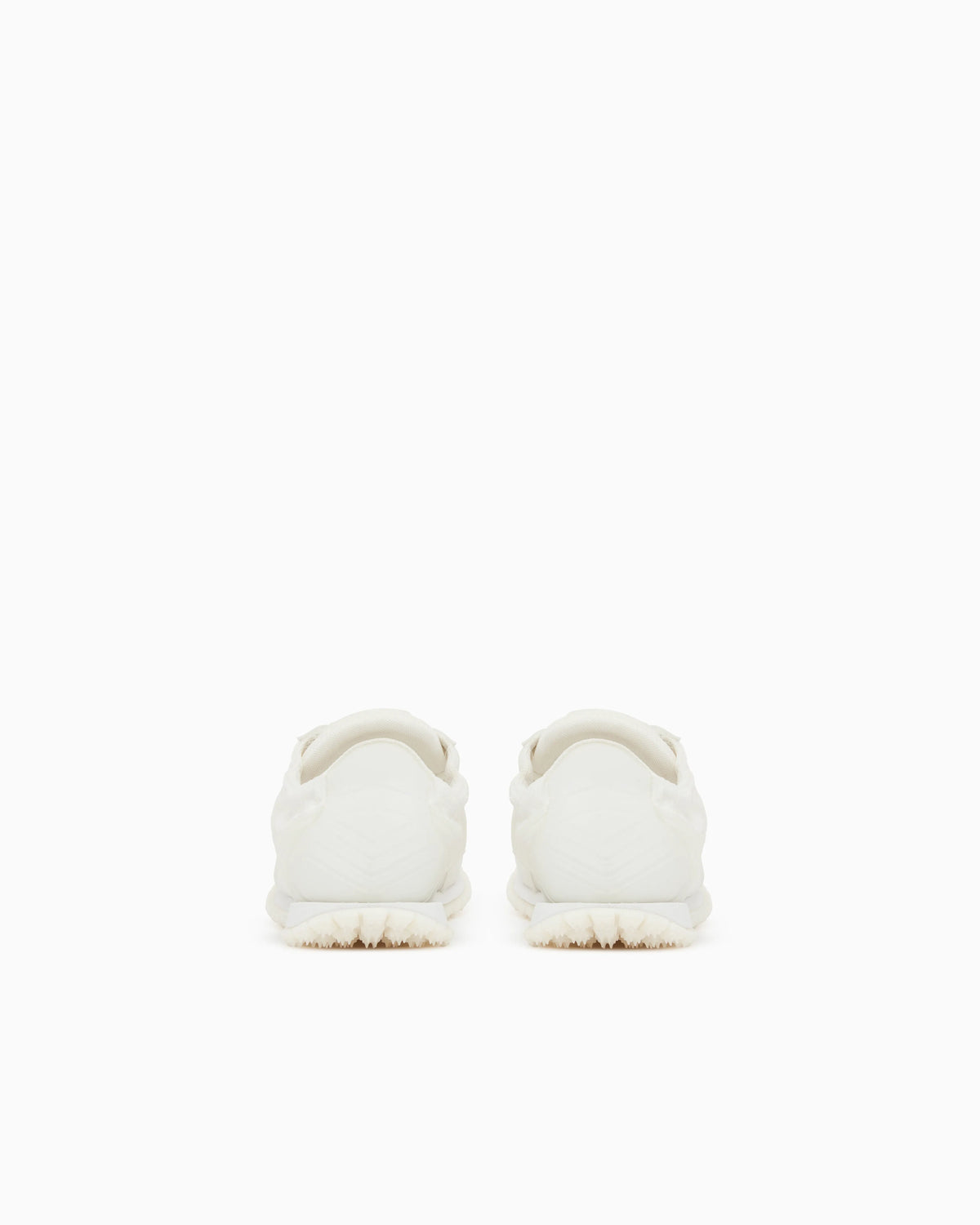 Sneakers in ripstop and mesh with textured rubber sole