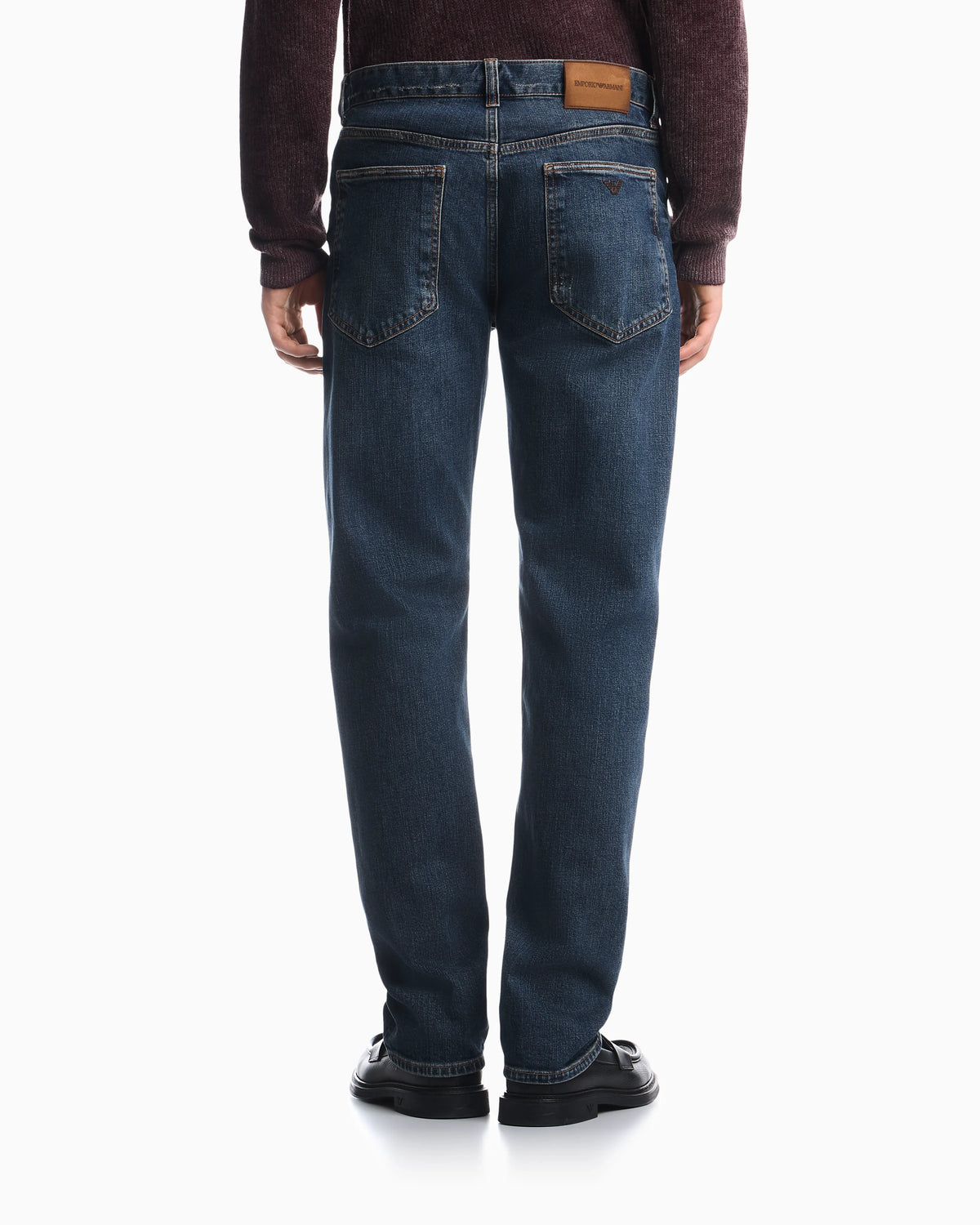 Five-pocket jeans regular fit with stone wash