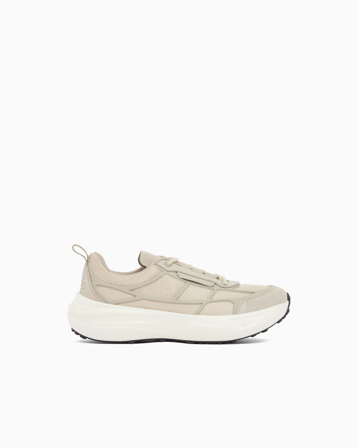 Mesh sneakers with suede details Travel Essential